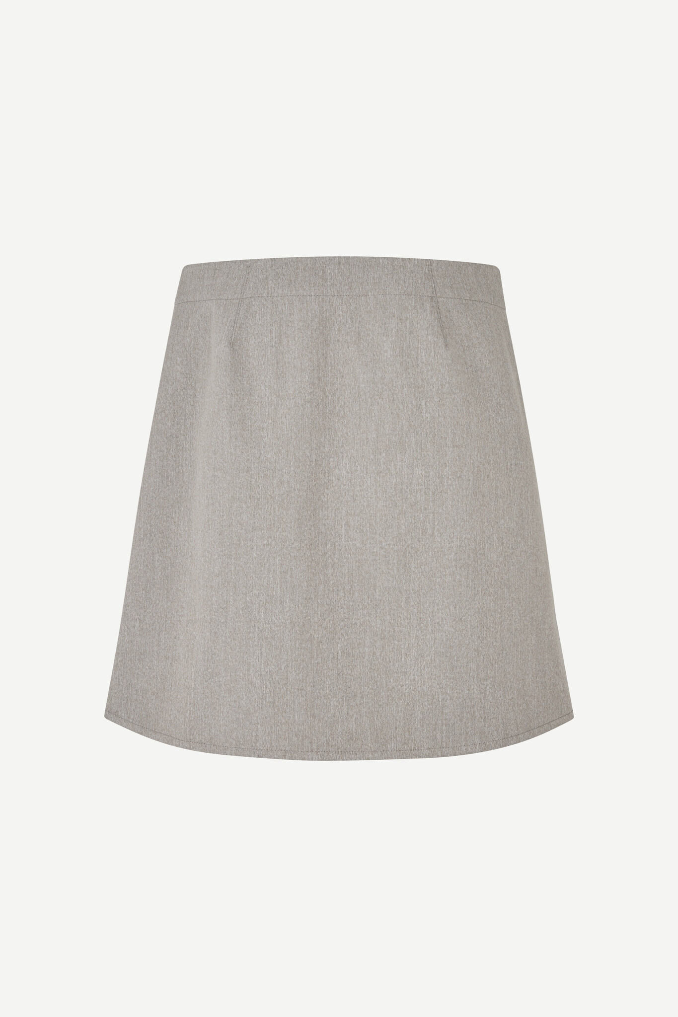 Samsoe Samsoe Saheaven skirt Lead grey melange