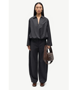Samsoe Samsoe Sadaphne shirt black melange