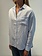 BLUE MORÉ Iris linnen/cotton shirt Light blue stripe