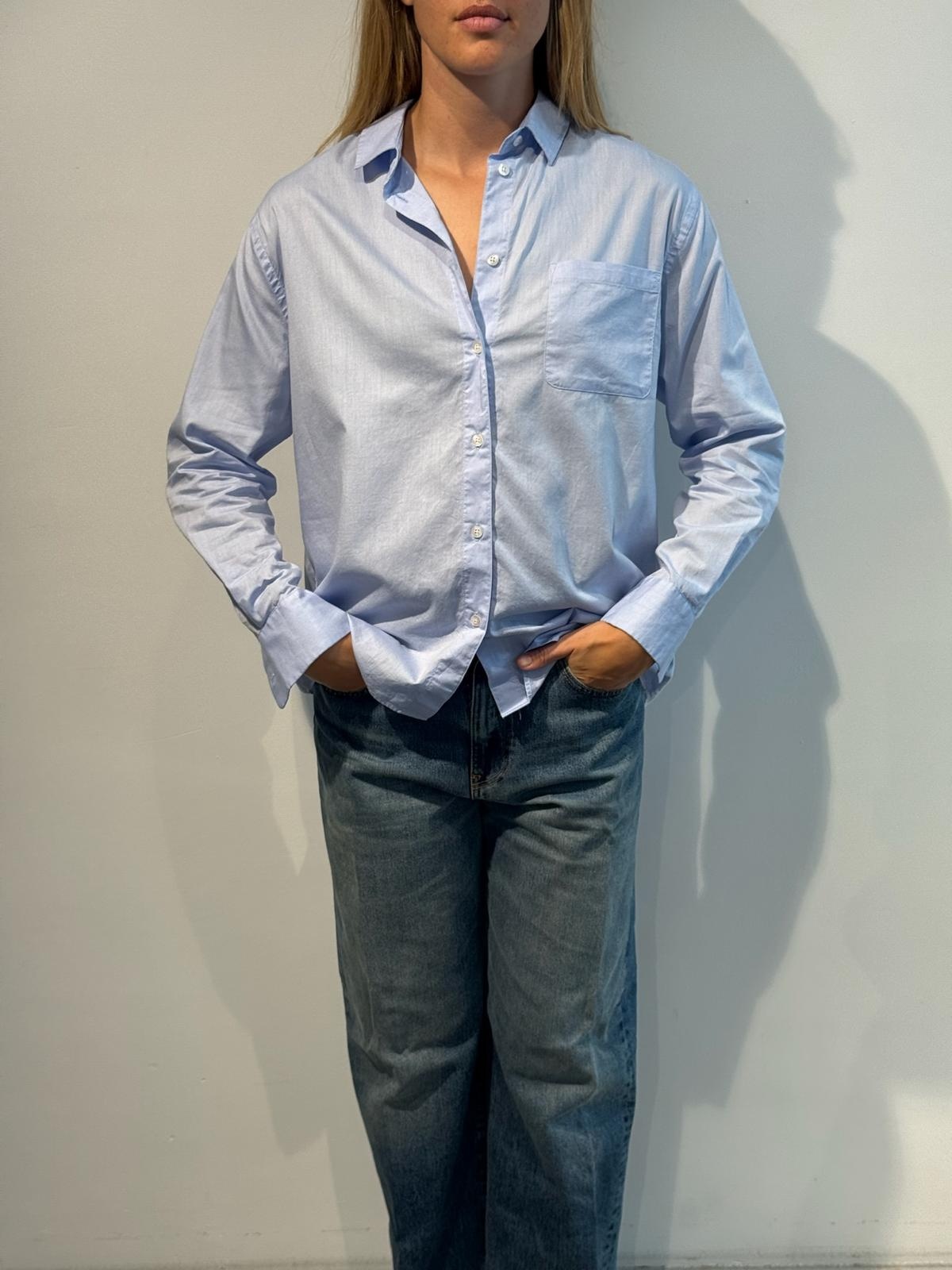 BLUE MORÉ Vince oxford shirt Light blue