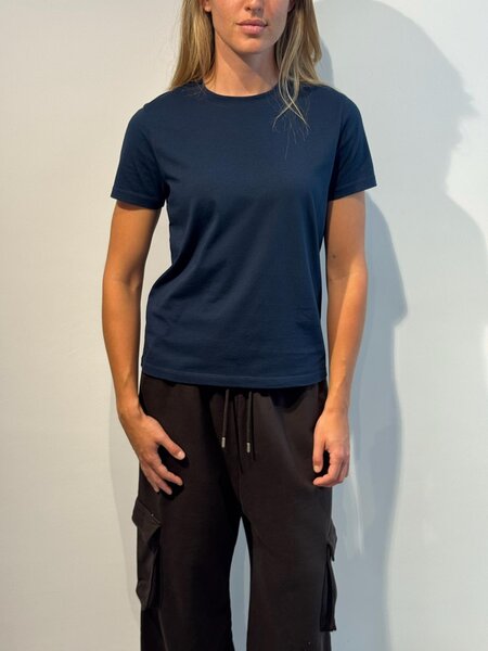 BLUE MORÉ Eva tee Dark blue