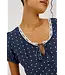 Rails Allison dress Navy polka dots