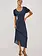 Rails Allison dress Navy polka dots