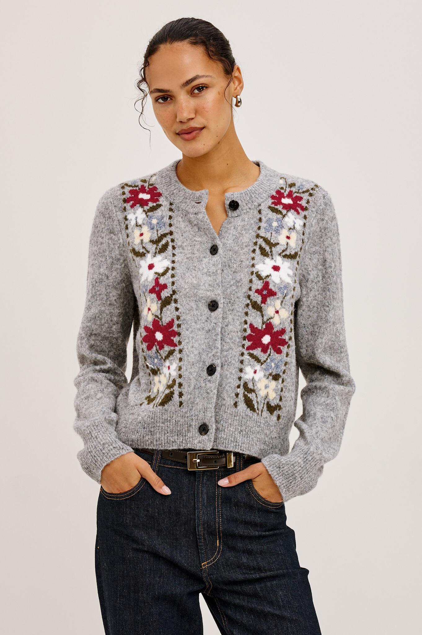 Rails Millie cardigan Grey flora