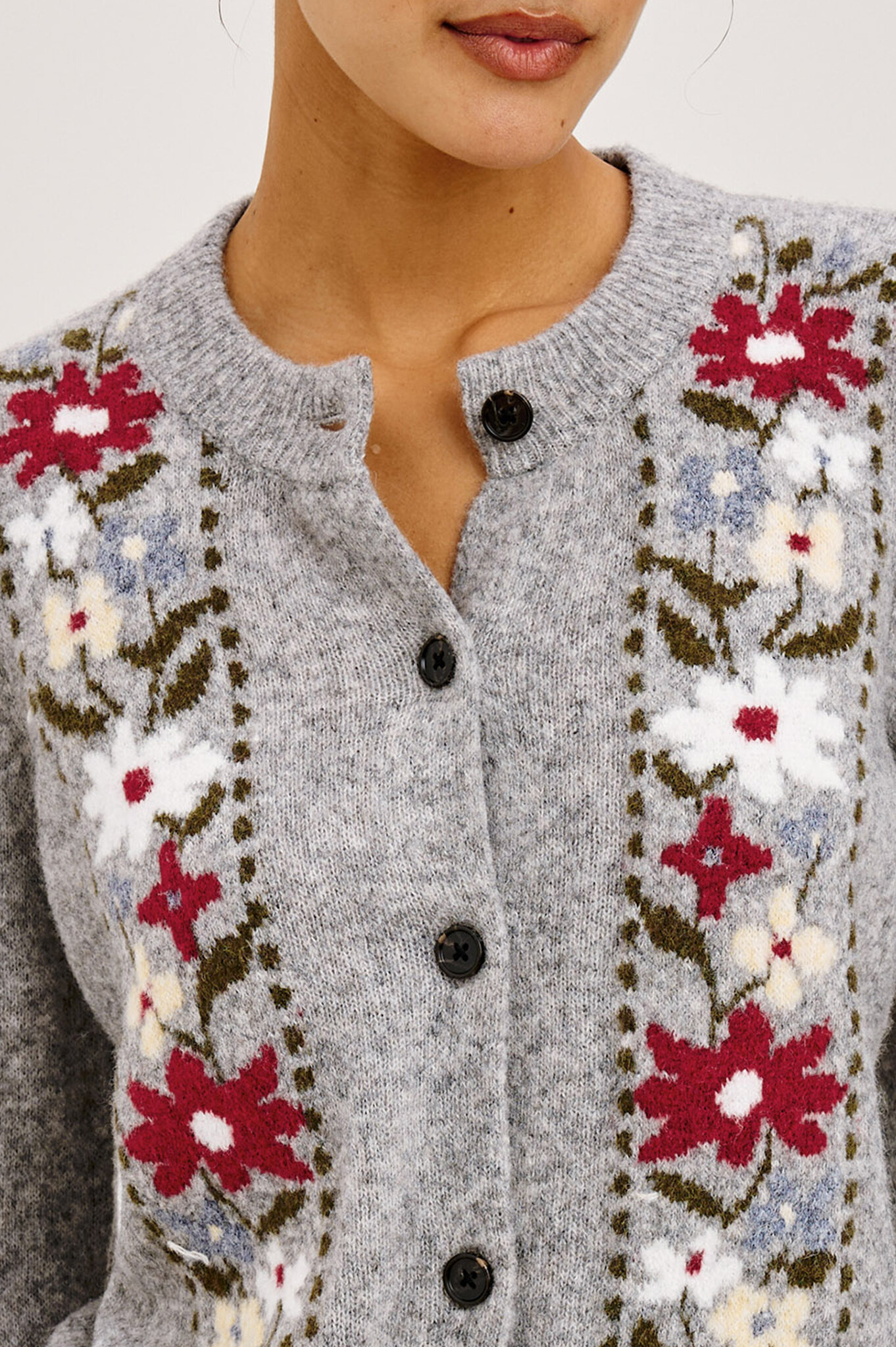 Rails Millie cardigan Grey flora