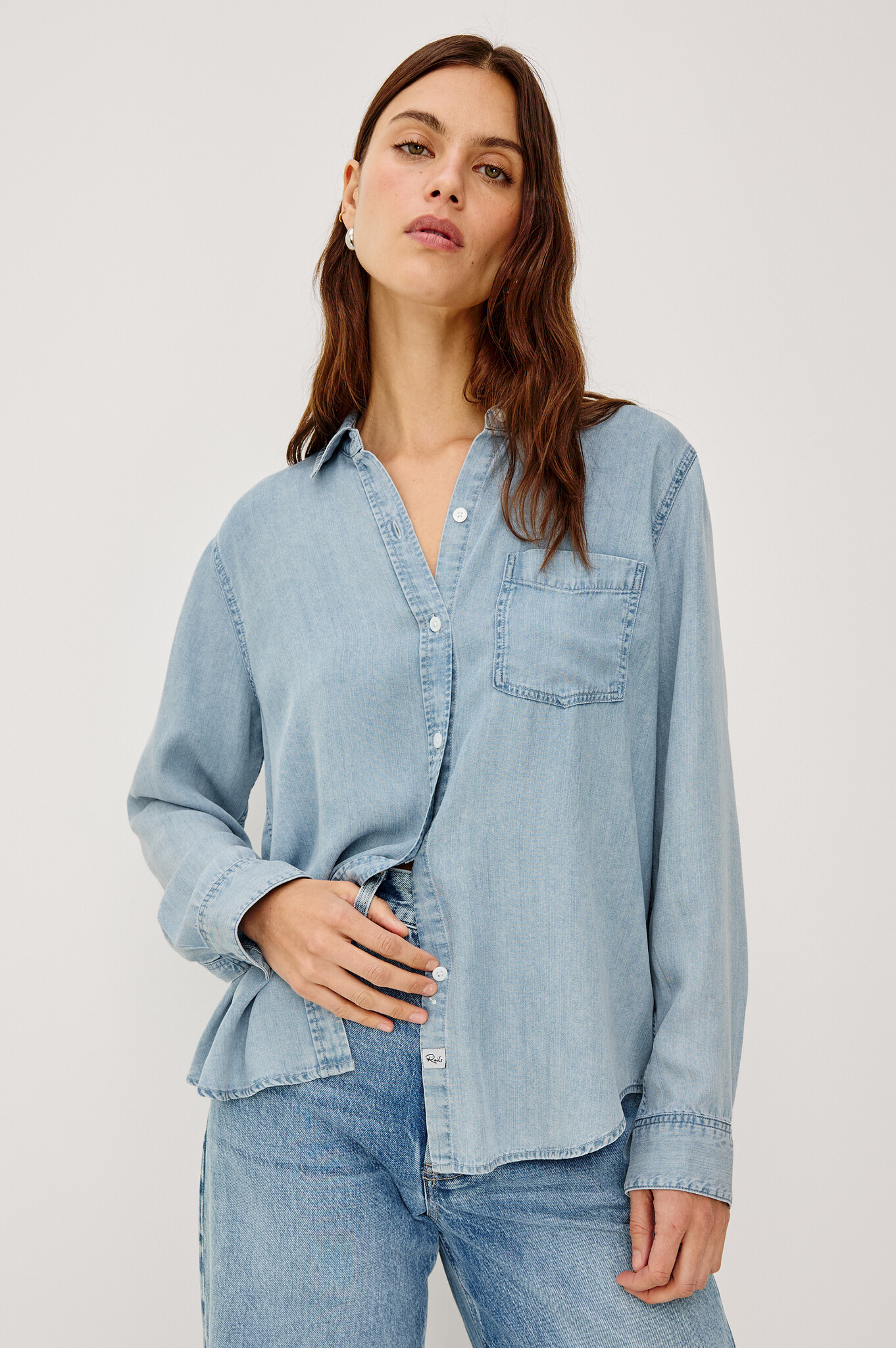 Rails Ingrid shirt Med vintage cloud wash