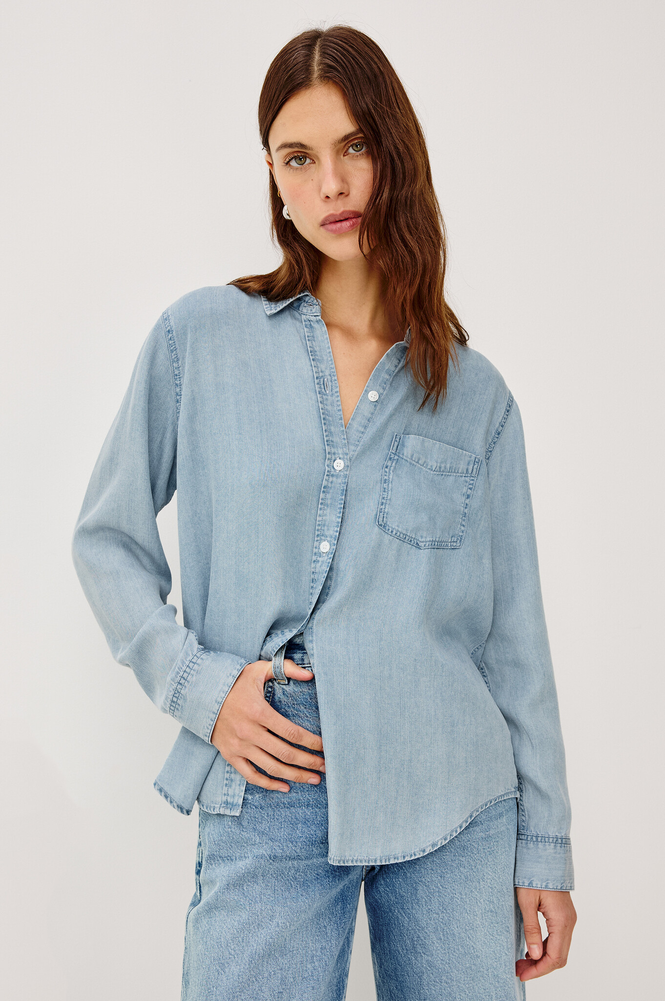 Rails Ingrid shirt Med vintage cloud wash