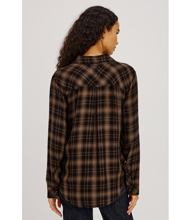 Rails Hunter shirt Almond black