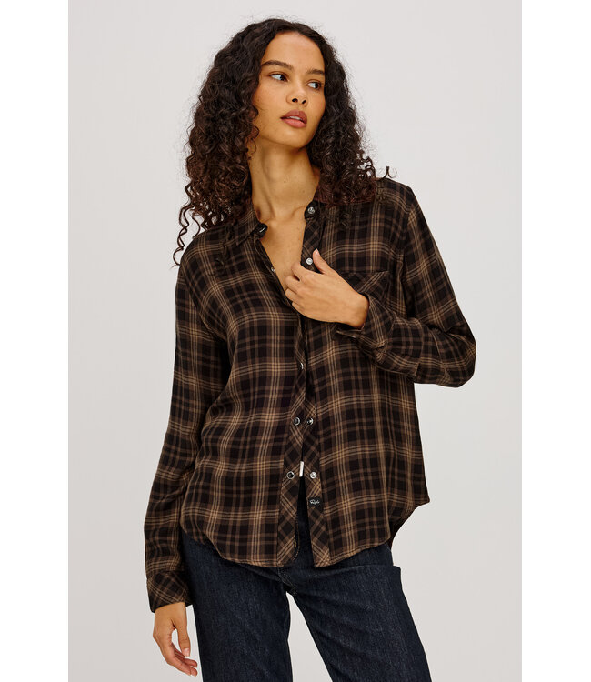 Rails Hunter shirt Almond black