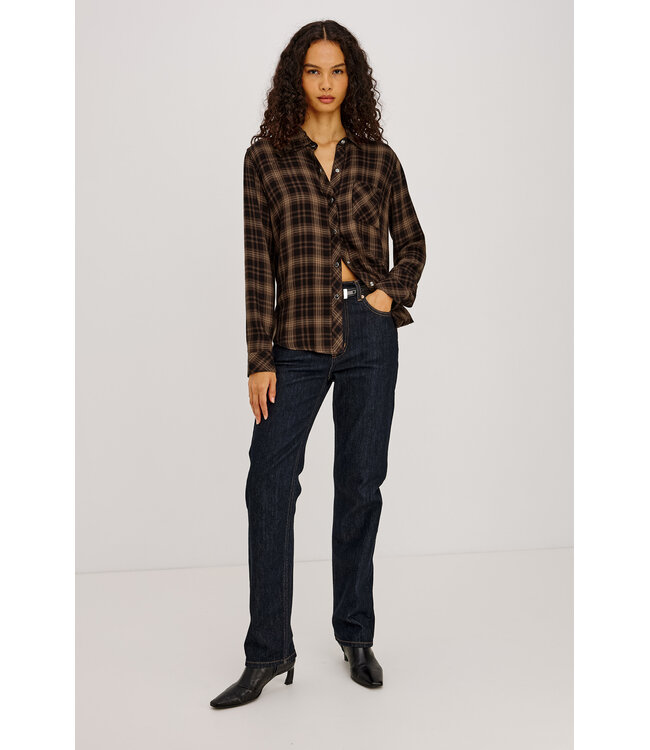 Rails Hunter shirt Almond black