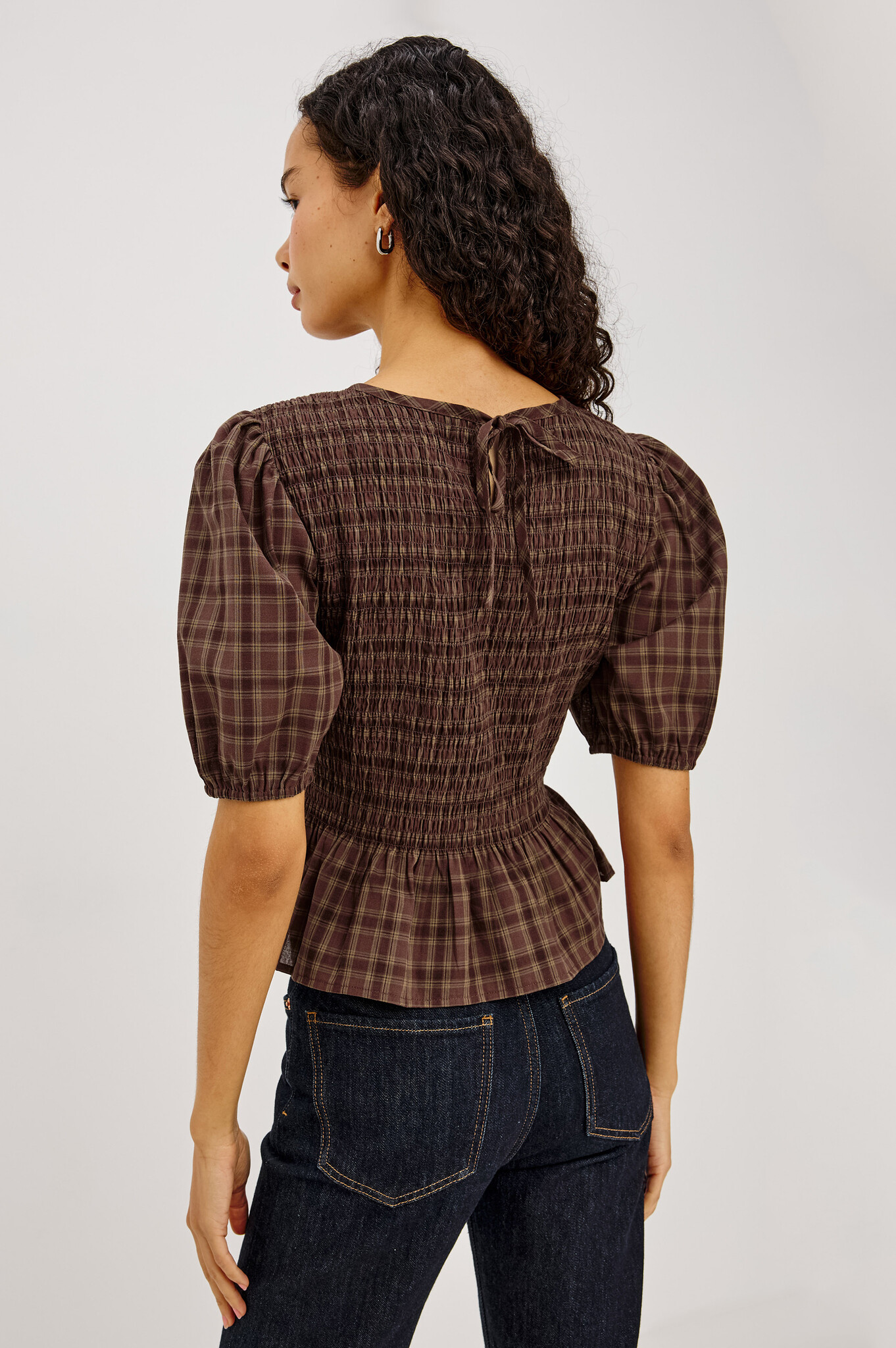 Rails Zane top Espresso olive
