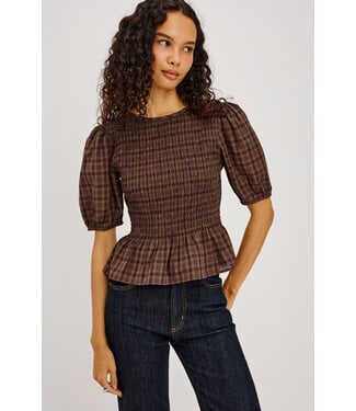 Rails Zane top Espresso olive