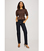 Rails Zane top Espresso olive