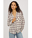 Rails Hunter shirt Ivory cardinal