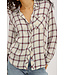 Rails Hunter shirt Ivory cardinal