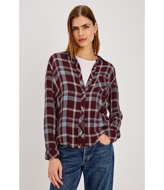 Rails Hunter shirt Plum cream
