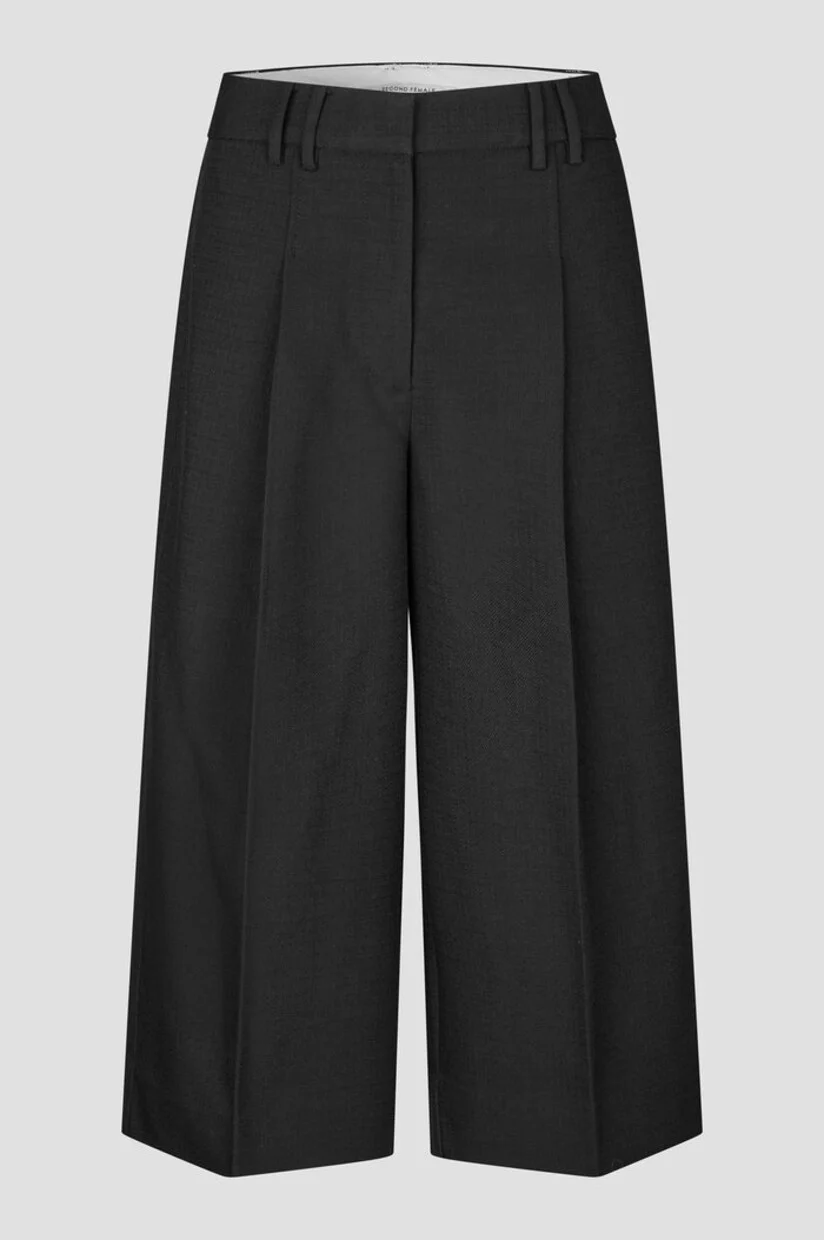 Second Female Sella cropped trousers Black