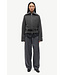 Samsoe Samsoe Samirra zip cardigan Dark grey melange