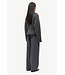 Samsoe Samsoe Samirra zip cardigan Dark grey melange