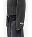 Samsoe Samsoe Samirra zip cardigan Dark grey melange