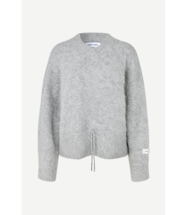 Samsoe Samsoe Salo v-neck Grey melange
