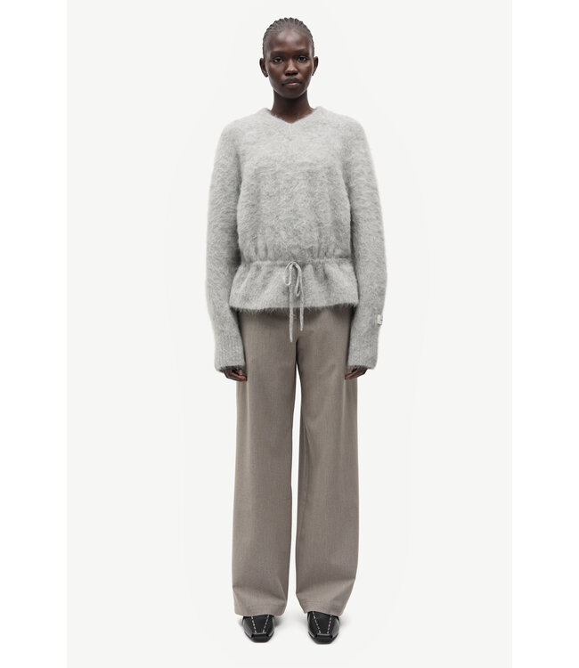 Samsoe Samsoe Salo v-neck Grey melange