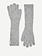 Samsoe Samsoe Sarue long gloves Grey melange