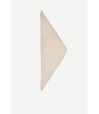Samsoe Samsoe Sapia triangle scarf Beige melange