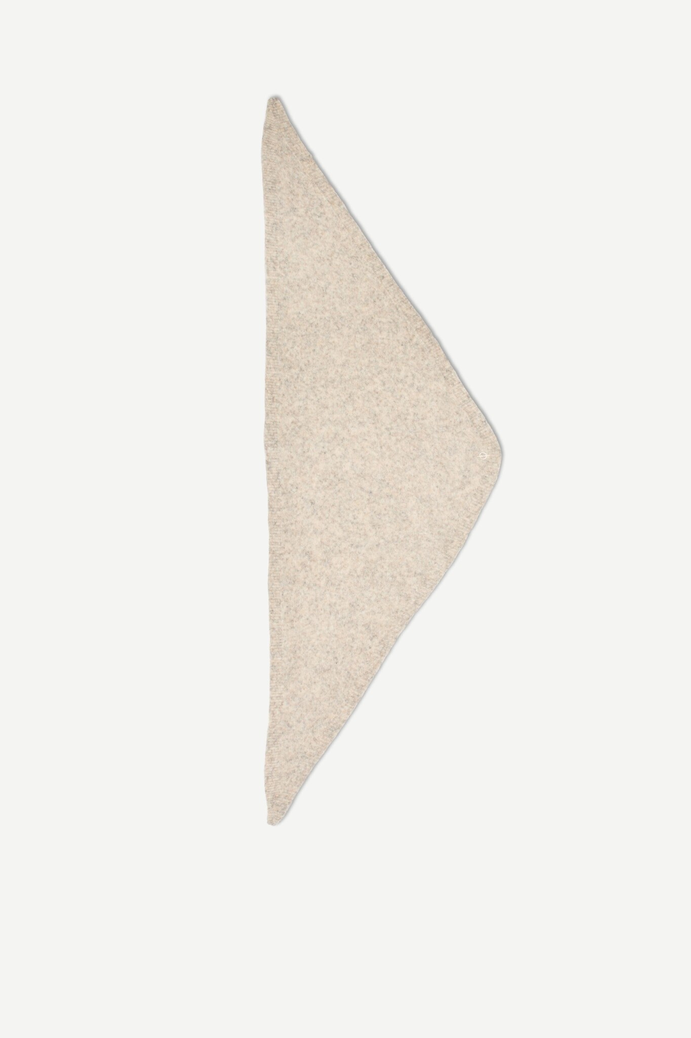 Samsoe Samsoe Sapia triangle scarf Beige melange