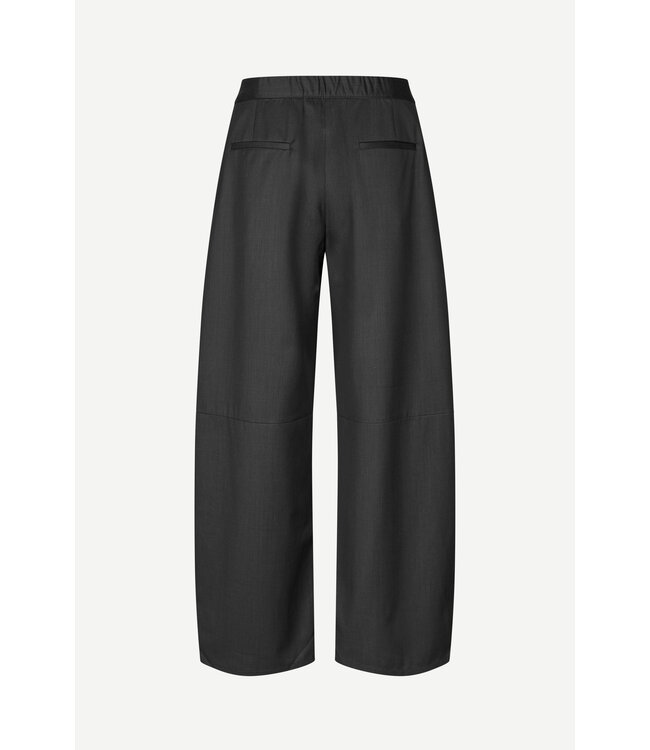 Samsoe Samsoe Saroko trousers Black melange