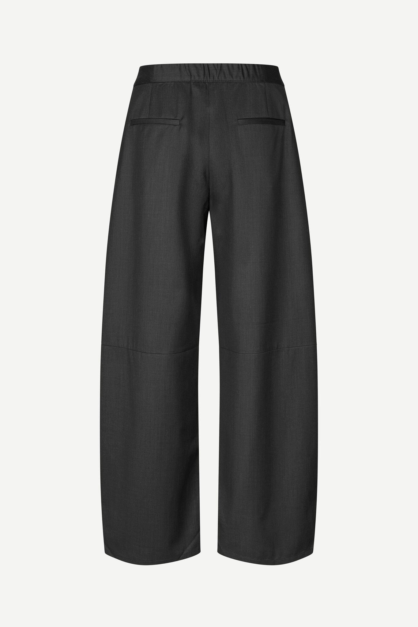 Samsoe Samsoe Saroko trousers Black melange
