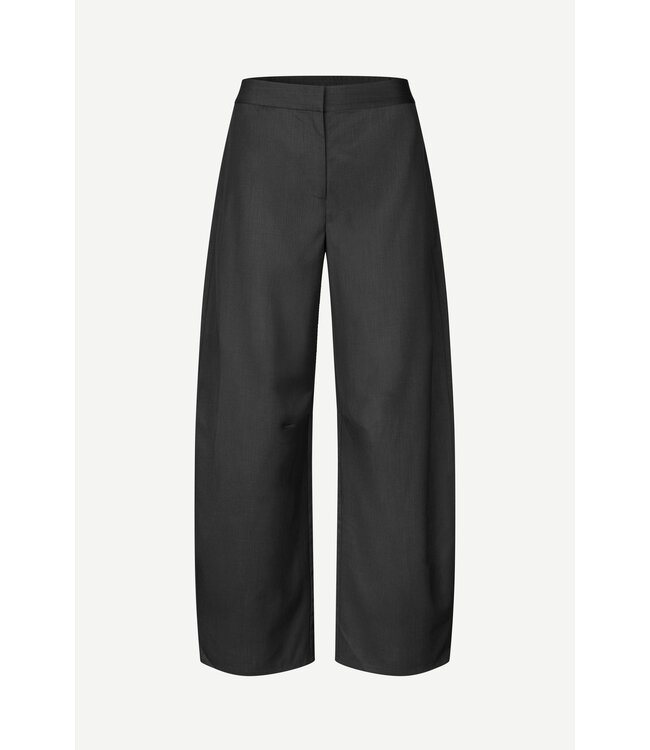 Samsoe Samsoe Saroko trousers Black melange