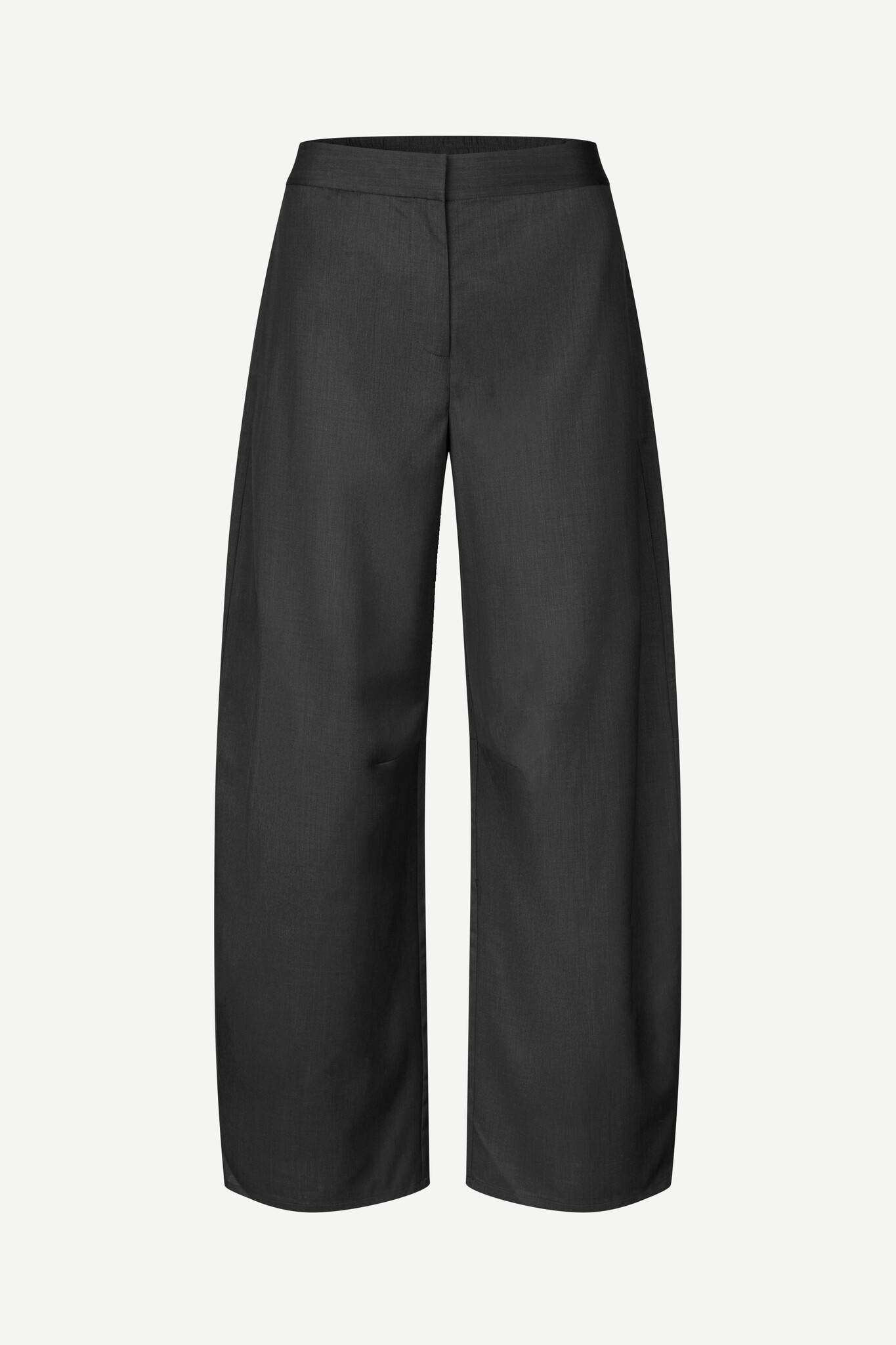Samsoe Samsoe Saroko trousers Black melange