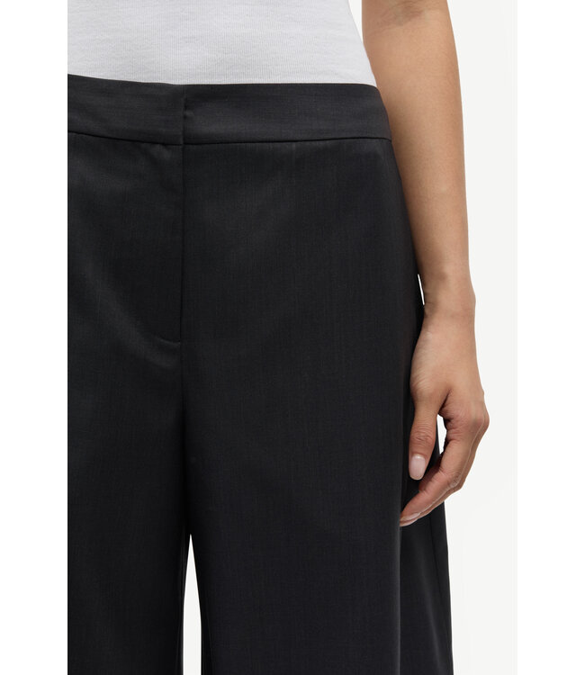 Samsoe Samsoe Saroko trousers Black melange