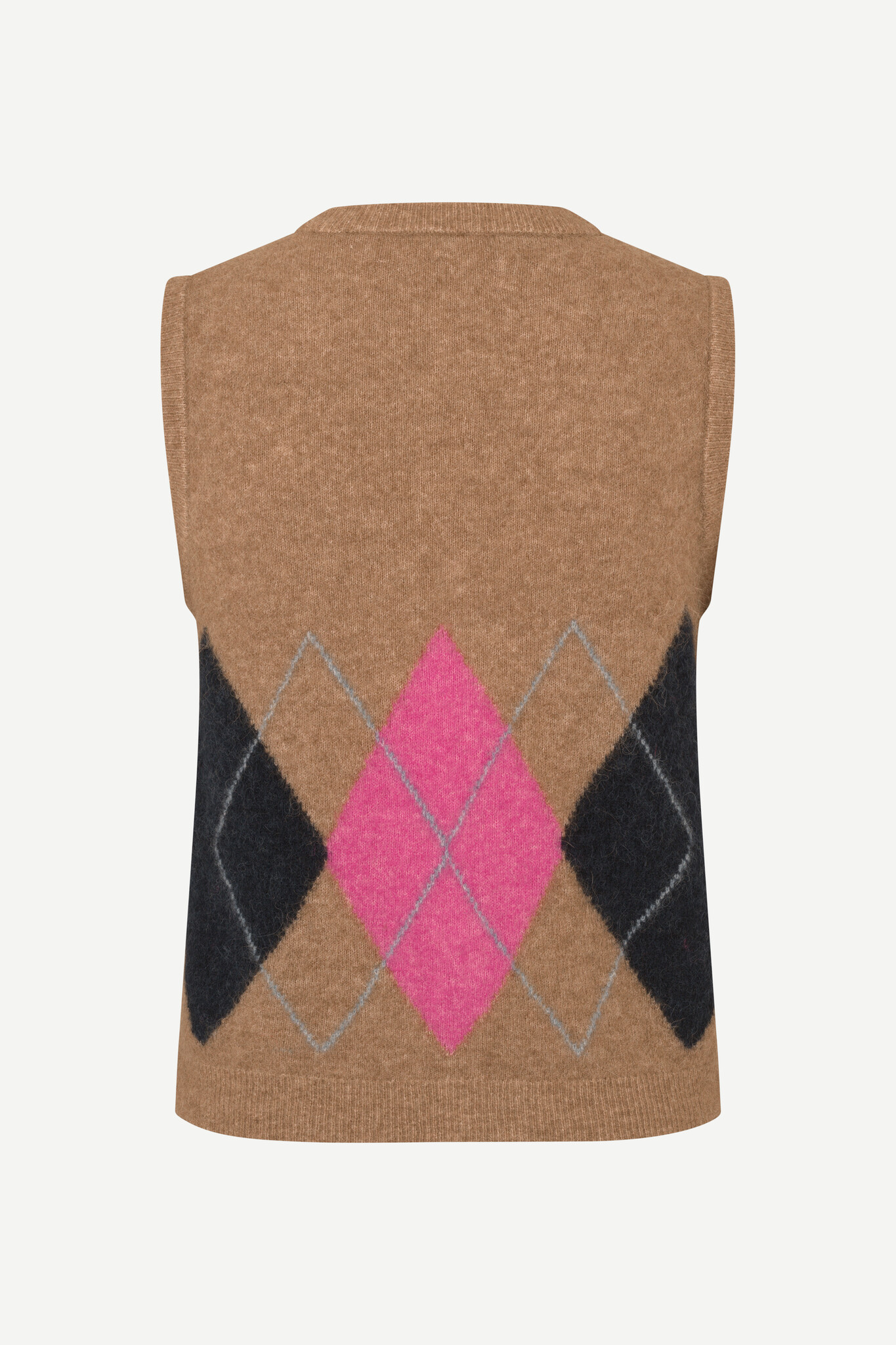 Samsoe Samsoe Sanoura vest Lead grey