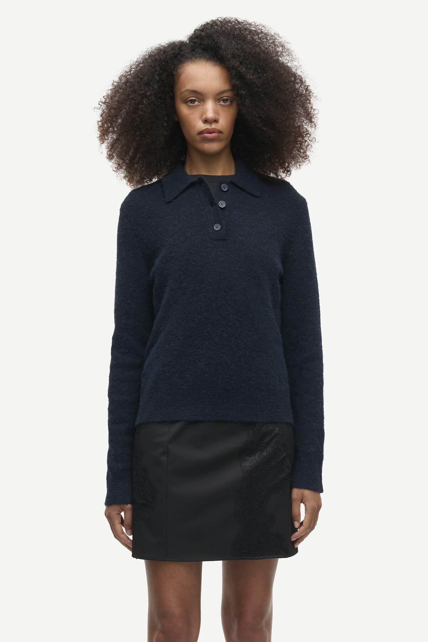 Samsoe Samsoe Sanoura LS polo Salute