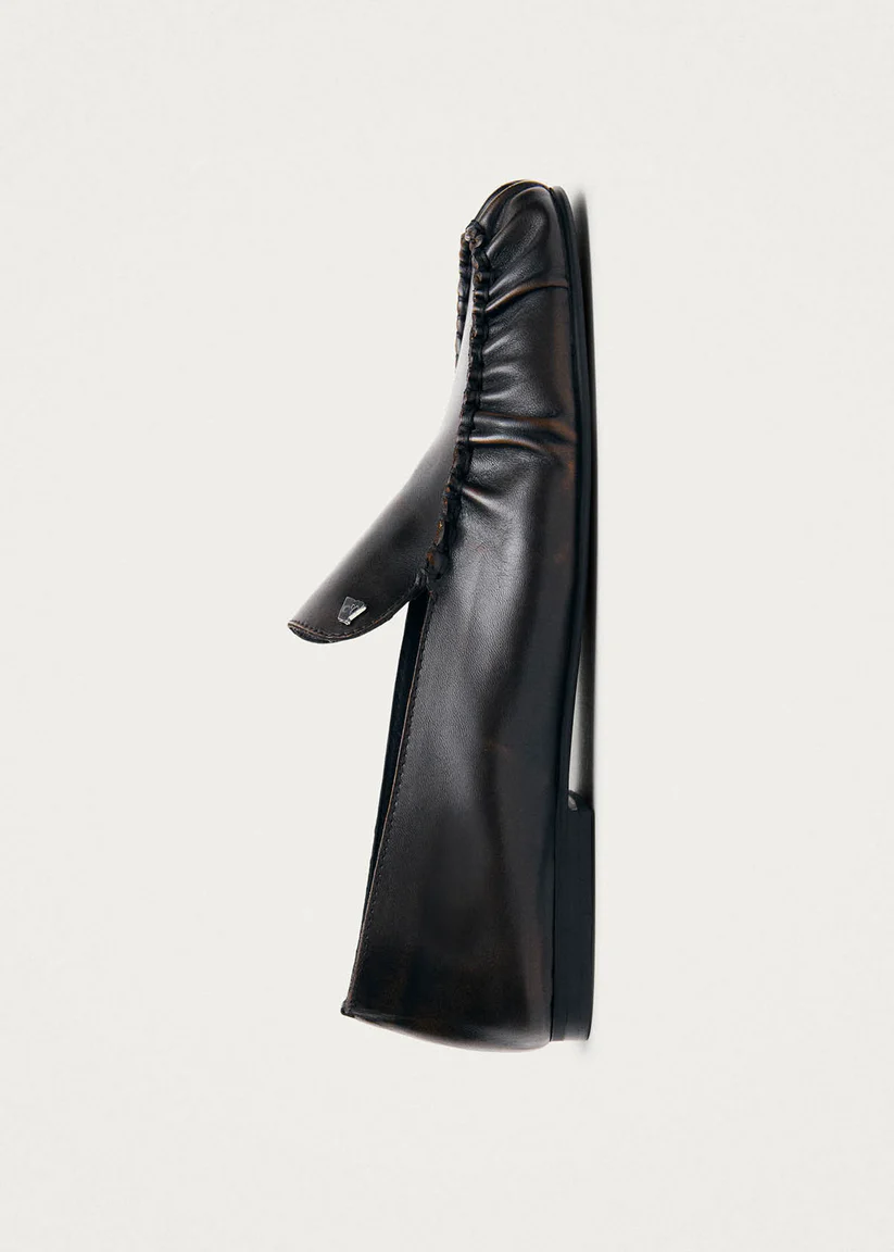Alohas Gabe vintage effect Brown leather loafers