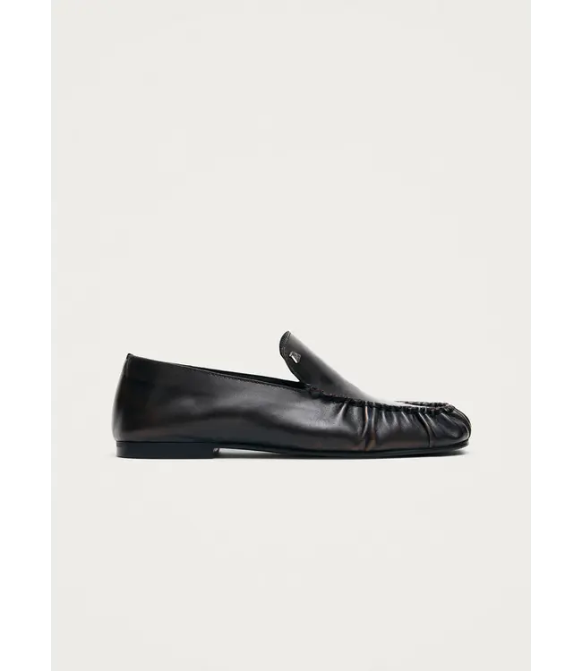 Alohas Gabe vintage effect Brown leather loafers