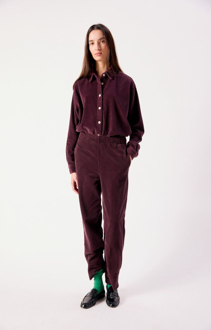 American Vintage PADO137E pants Auburn vintage