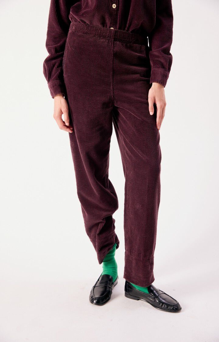 American Vintage PADO137E pants Auburn vintage