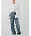 Tenue Quinn V-neck sweat Light grey melange