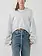 Tenue Quinn V-neck sweat Light grey melange