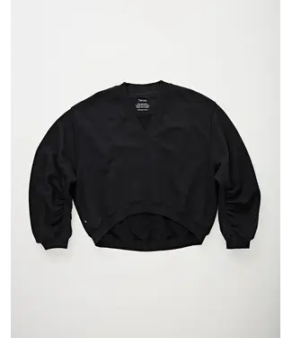 Tenue Quinn V-neck sweat Dark black