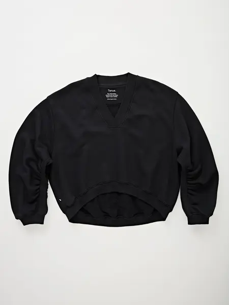 Tenue Quinn V-neck sweat Dark black
