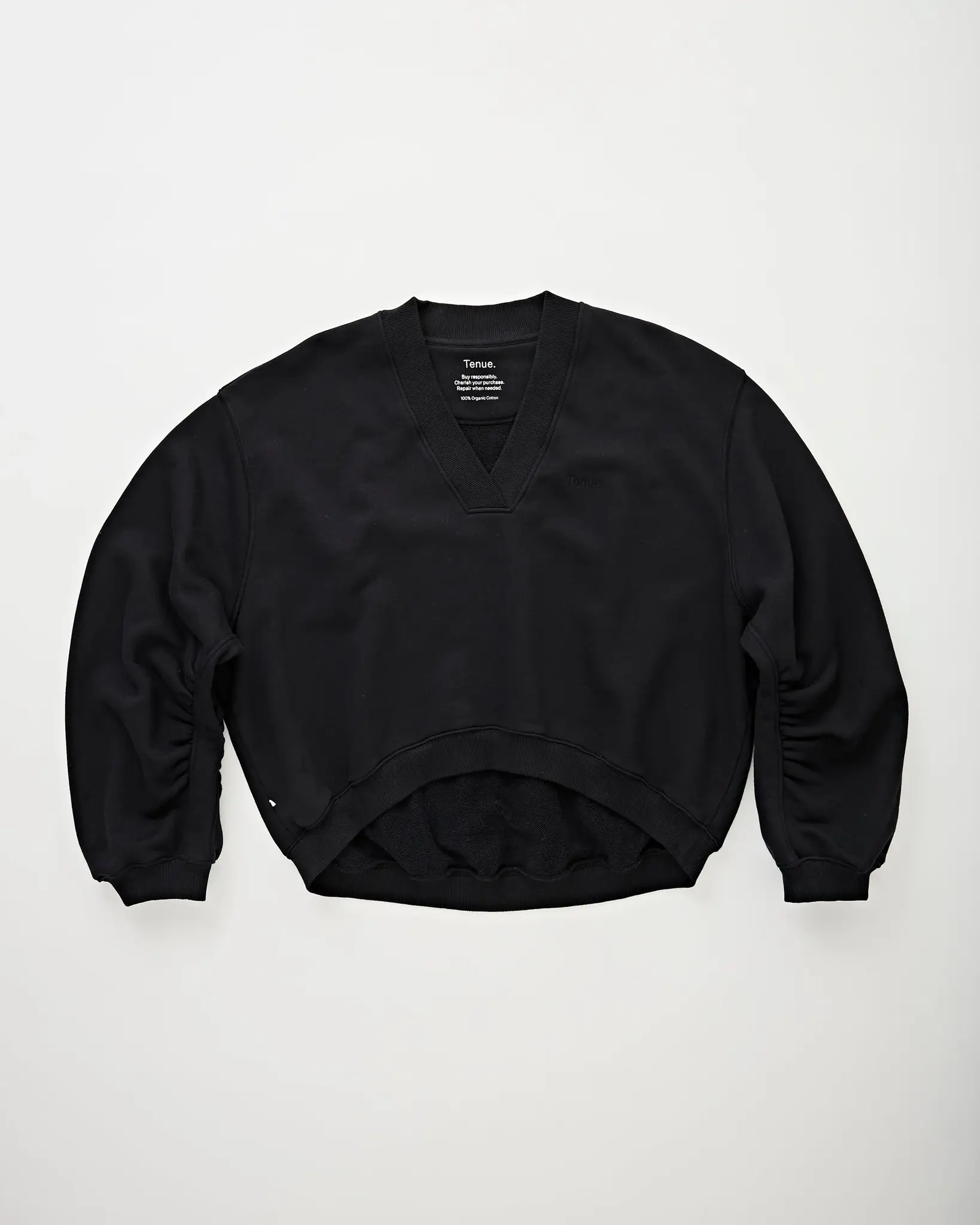 Tenue Quinn V-neck sweat Dark black