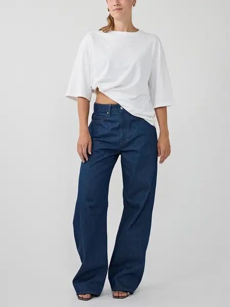 Tenue Robyn jeans 70’s blue