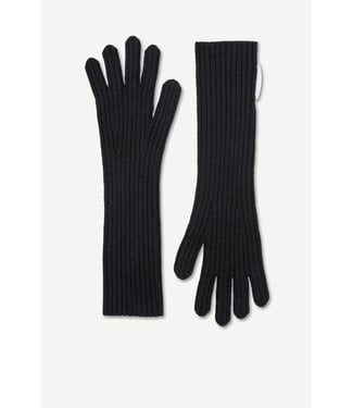 Samsoe Samsoe Sakara long gloves Black