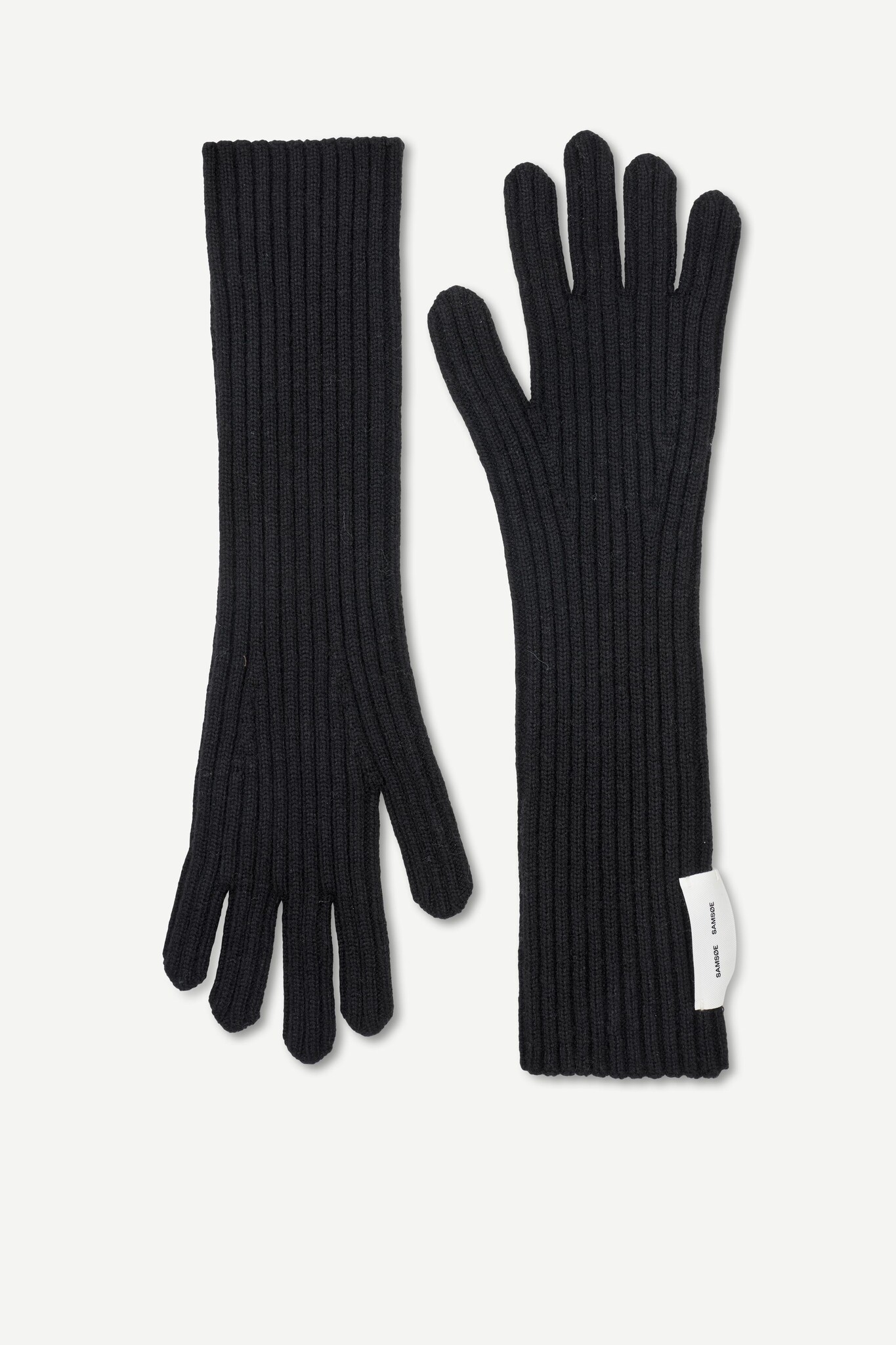 Samsoe Samsoe Sakara long gloves Black