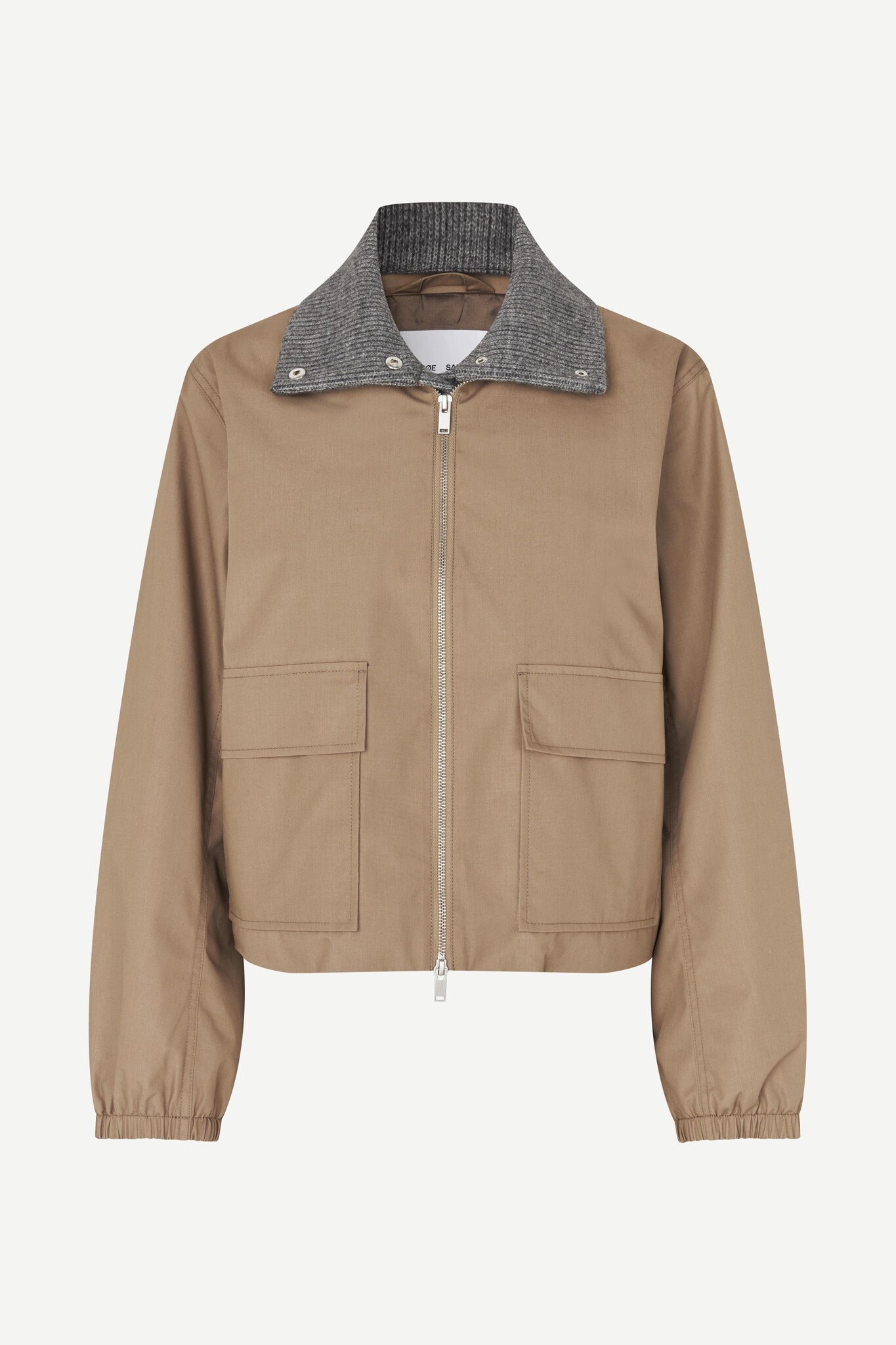 Samsoe Samsoe Sabianco jacket Lead grey
