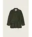 Arma Maeve lamb suede jacket Dark green